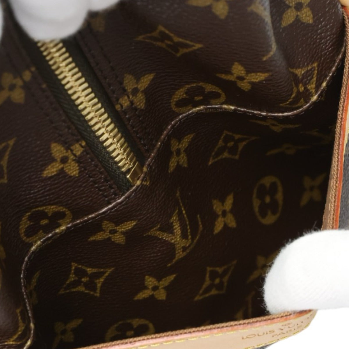 LOUIS VUITTON Boston Duffel bag M40074 Monogram canvas Brown Monogram Carryall