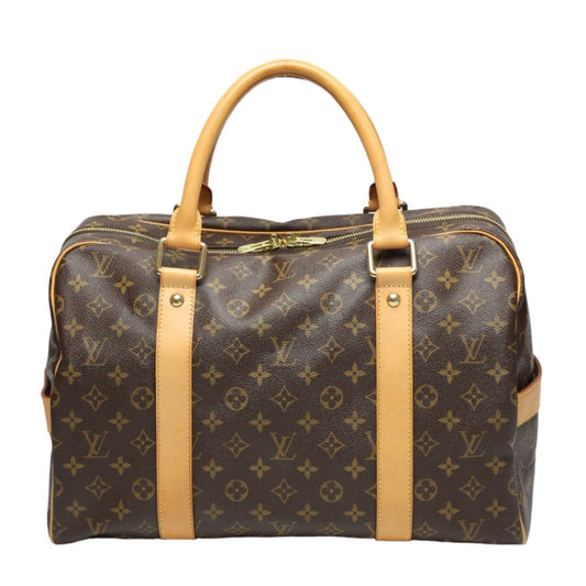 LOUIS VUITTON Boston Duffel bag M40074 Monogram canvas Brown Monogram Carryall