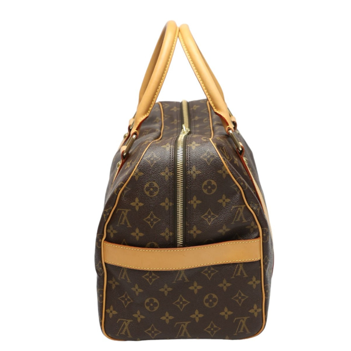 LOUIS VUITTON Boston Duffel bag M40074 Monogram canvas Brown Monogram Carryall
