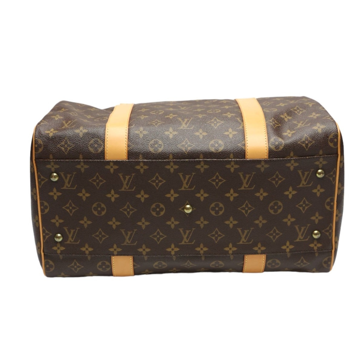 LOUIS VUITTON Boston Duffel bag M40074 Monogram canvas Brown Monogram Carryall
