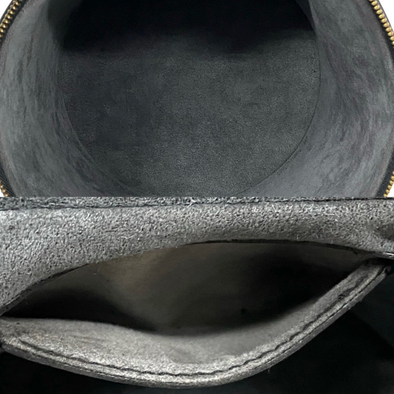 LOUIS VUITTON Handbag Epi Leather black Epi Cannes