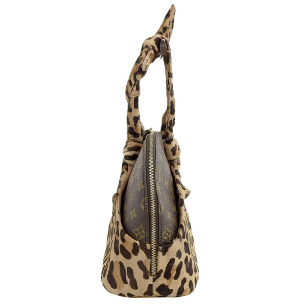LOUIS VUITTON 1996 Made Azzedine Alaïa Monogram 100Th Anniversary Collection Brown