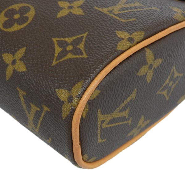 LOUIS VUITTON 2003 Made Cancas Monogram Sonatine Bronw