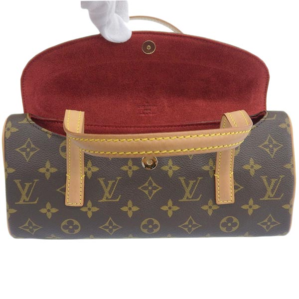 LOUIS VUITTON 2003 Made Cancas Monogram Sonatine Bronw