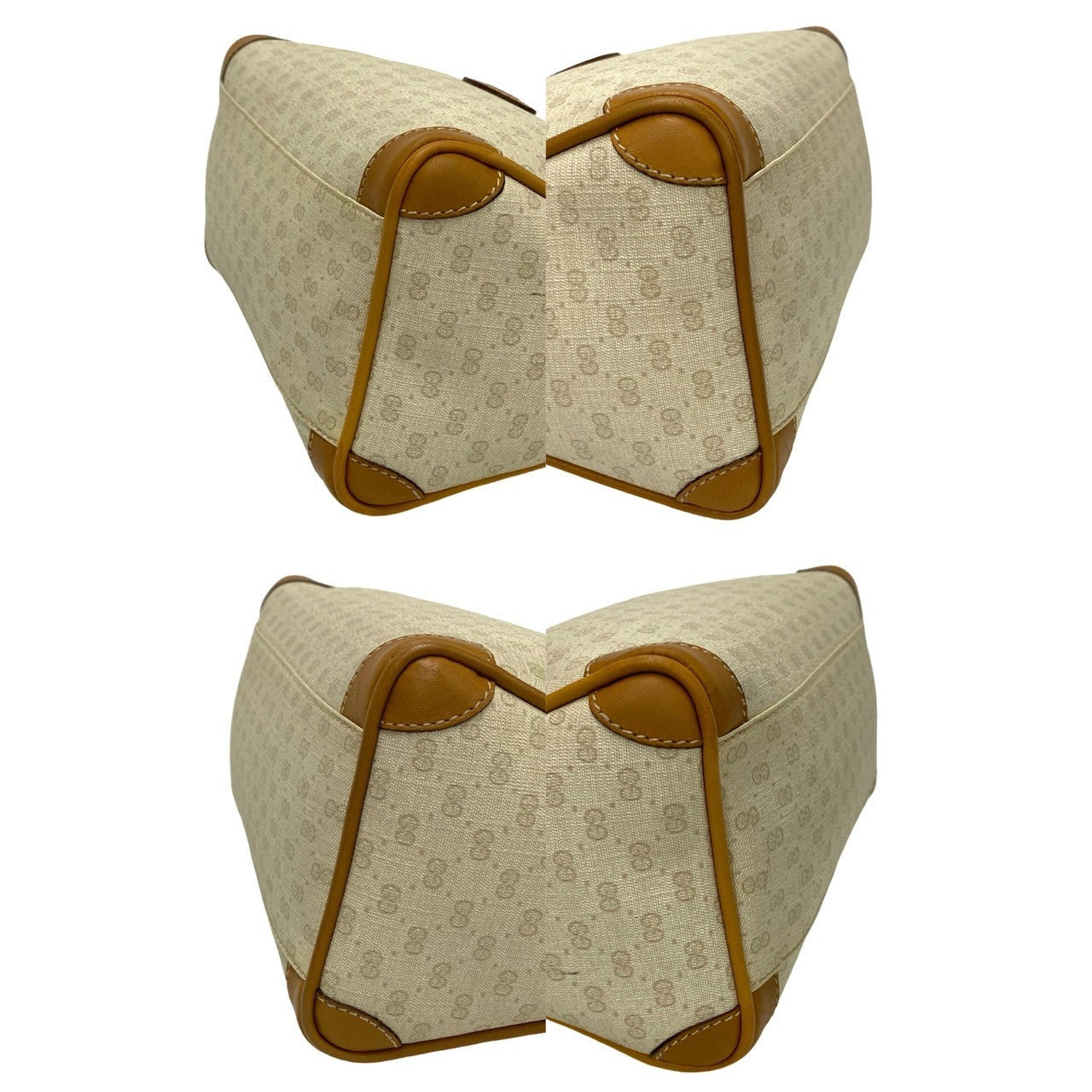 GUCCI Shoulder Bag leather Brown