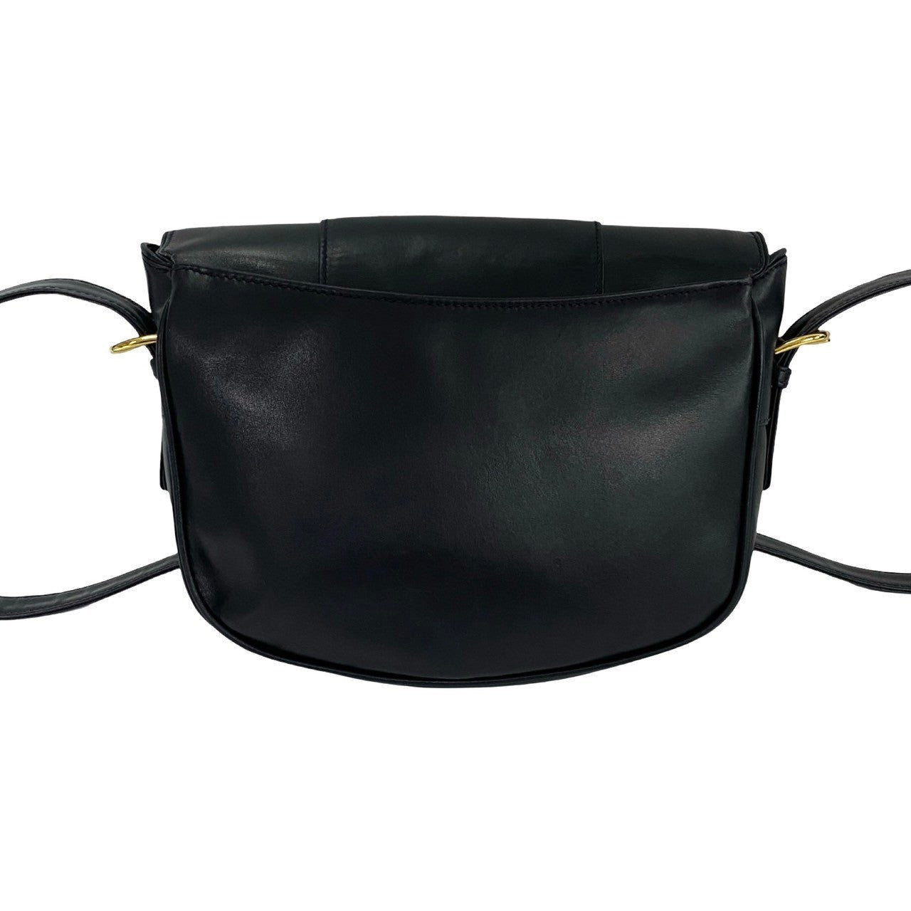 GUCCI Shoulder Bag leather black Old Gucci