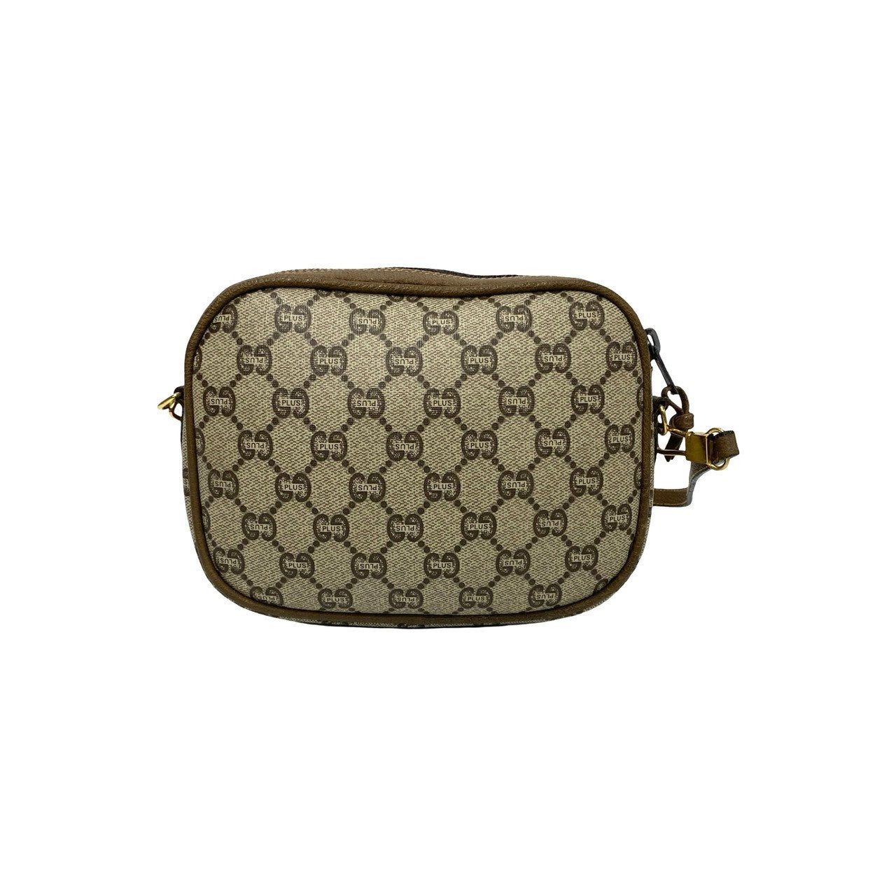 GUCCI Shoulder Bag leather Brown