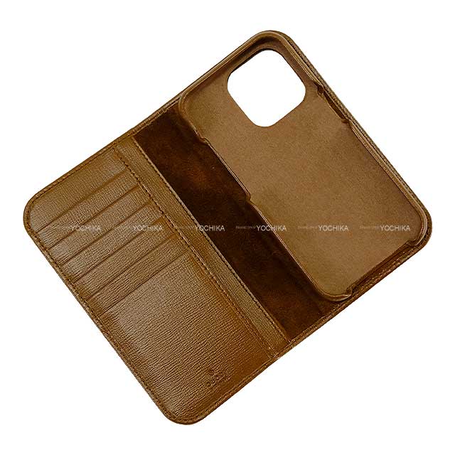 GUCCI iPhone case Notebook Covers 15pro 760185 92tcg8563 Beige & Ebony GG Supreme