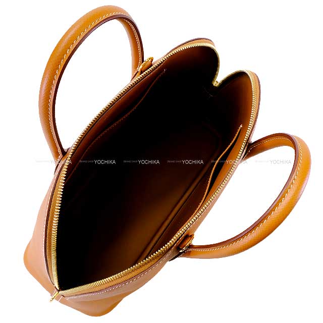 HERMES Shoulder bag Bolide1923 30 Gold Veau Epsom Gold HW Stamp