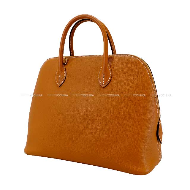 HERMES Shoulder bag Bolide1923 30 Gold Veau Epsom Gold HW Stamp