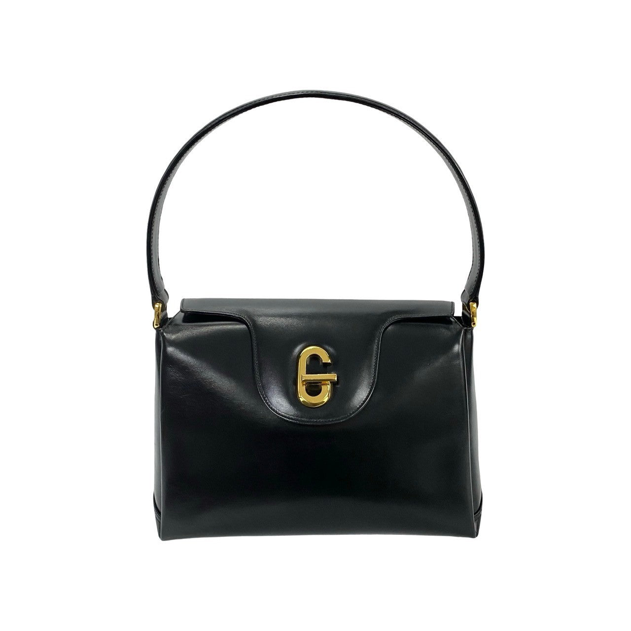 GUCCI Shoulder Bag leather black