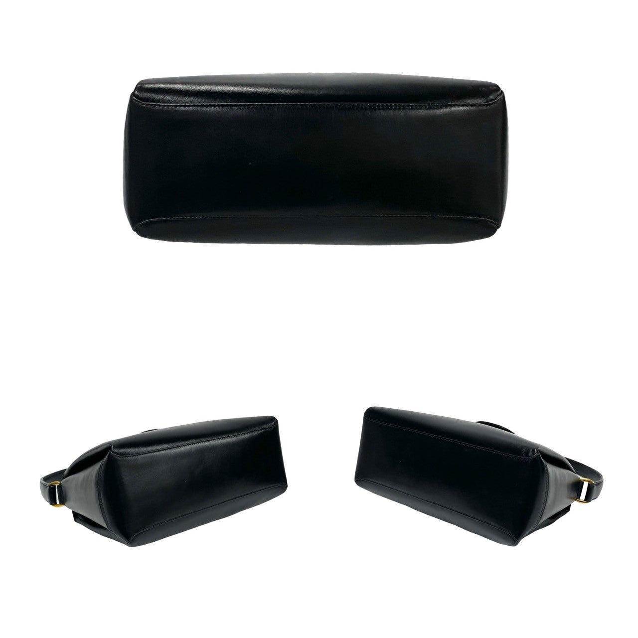 GUCCI Shoulder Bag leather black