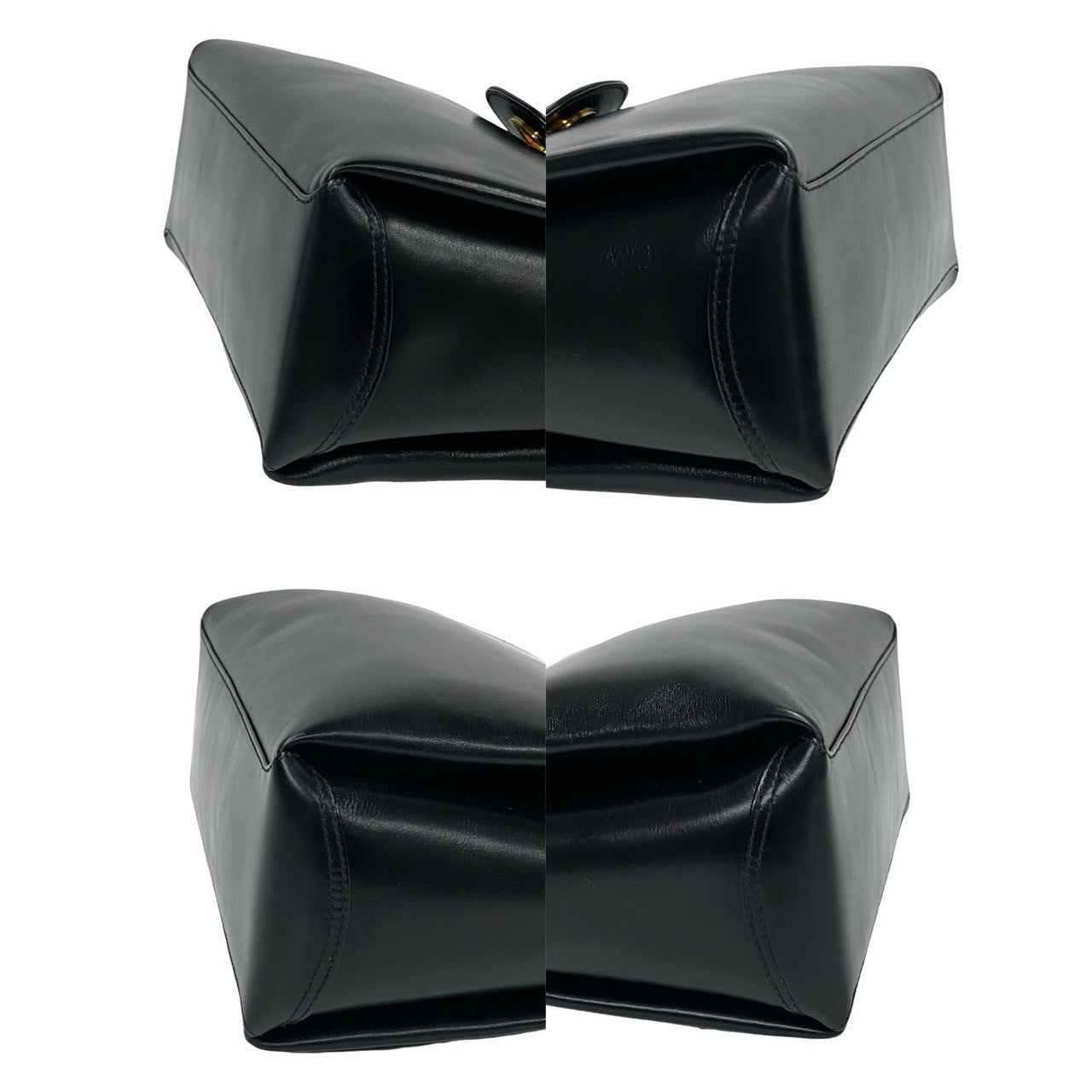 GUCCI Shoulder Bag leather black