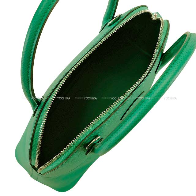 HERMES Shoulder bag Bolide27 Vert Jade Veau Epsom Silver HW Stamp