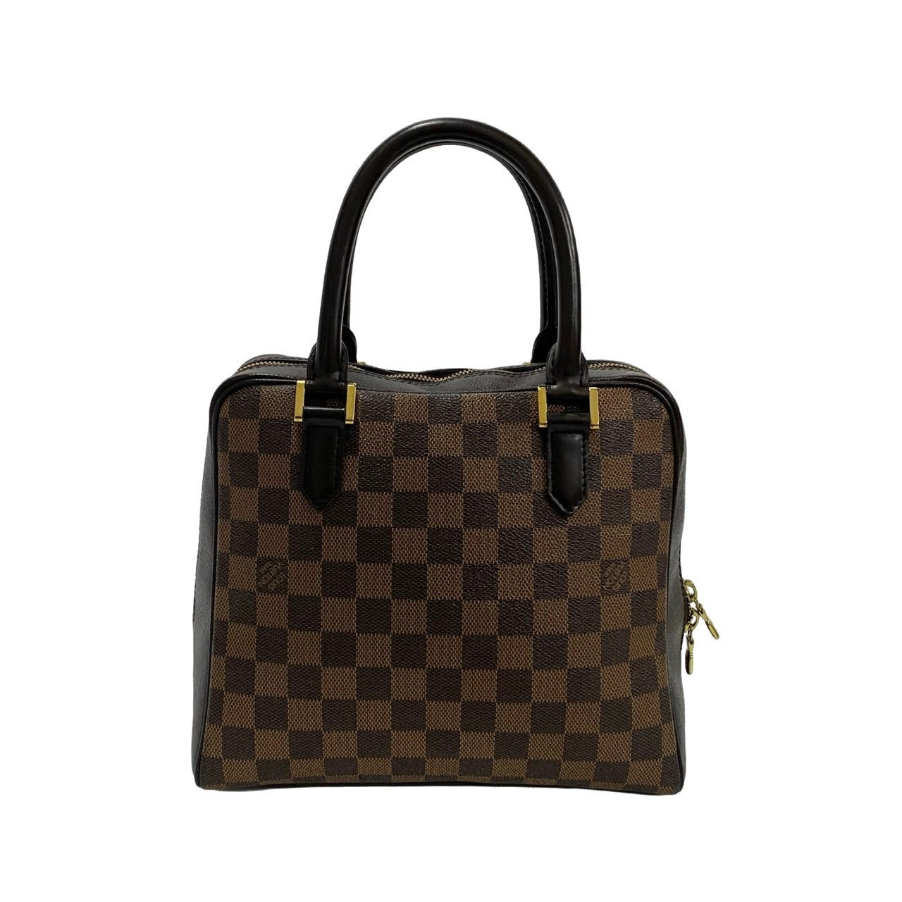 LOUIS VUITTON Handbag leather Brown Damier Brera