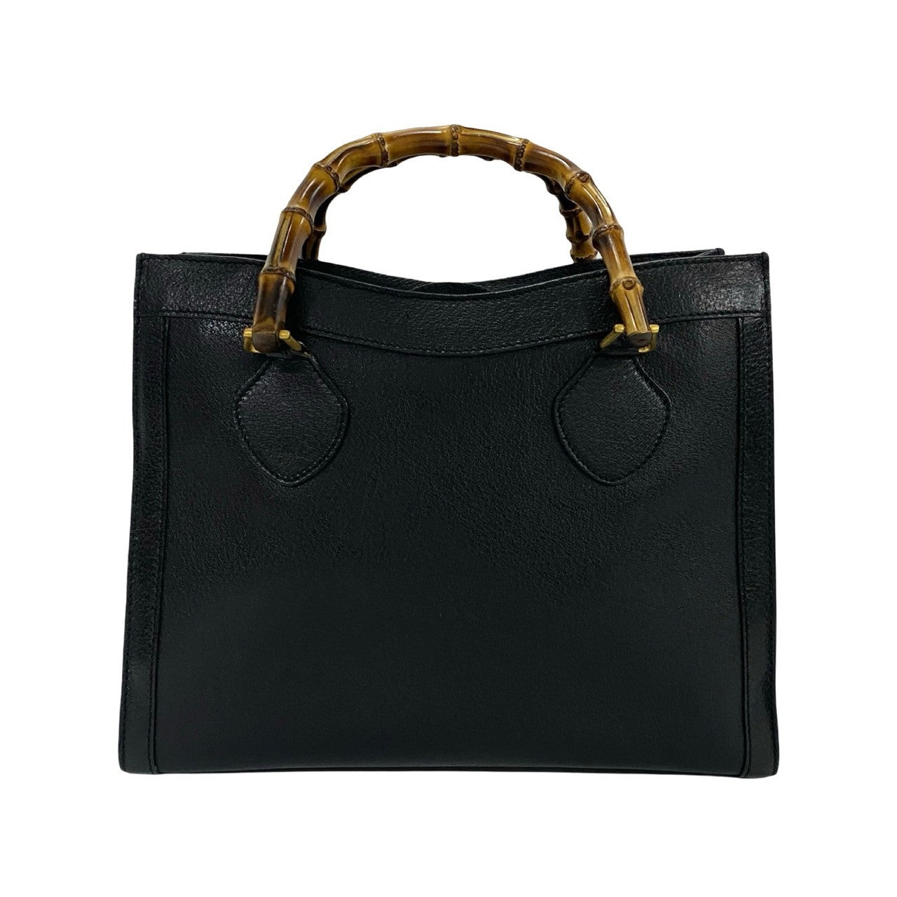 GUCCI Handbag 002・123・0260 leather black Bamboo