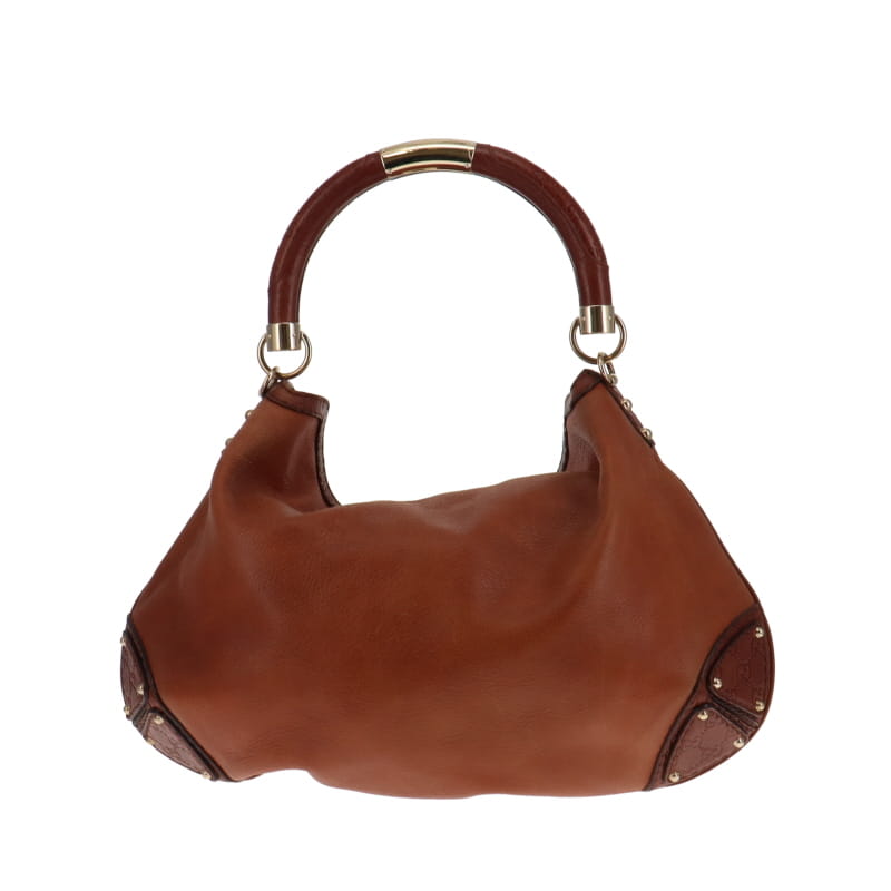 Gucci Indy Large Caramel Leather With Tassel