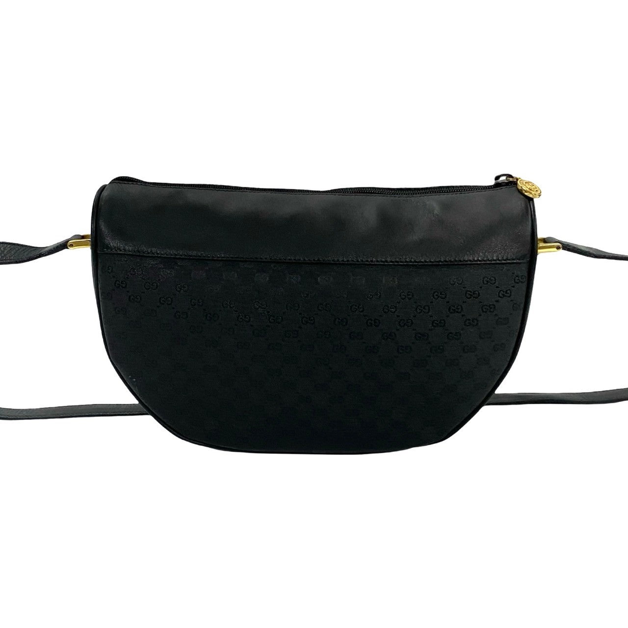 GUCCI Shoulder Bag leather black