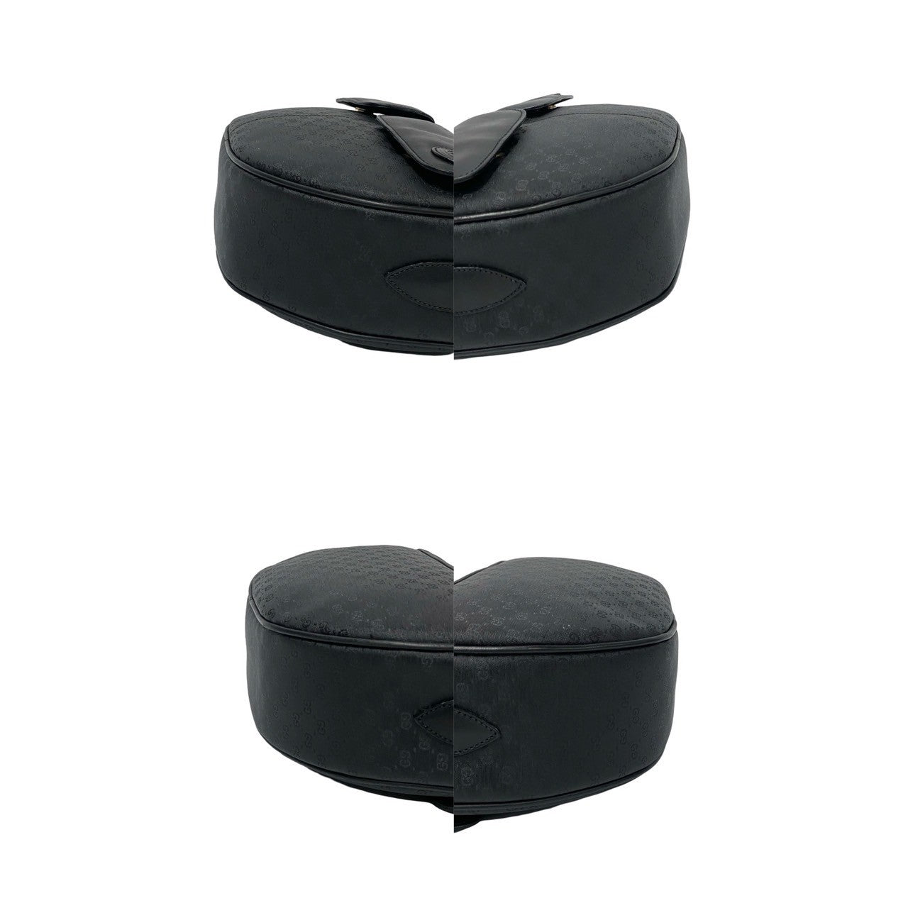 GUCCI Shoulder Bag leather black
