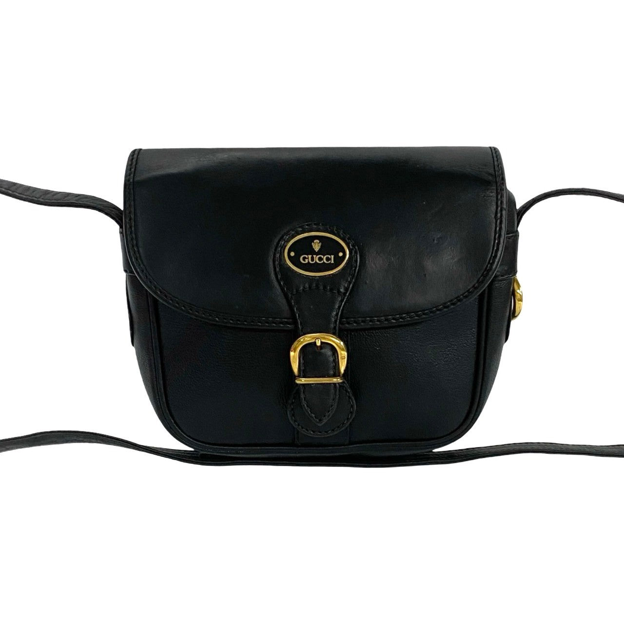 GUCCI Shoulder Bag leather black (EU)