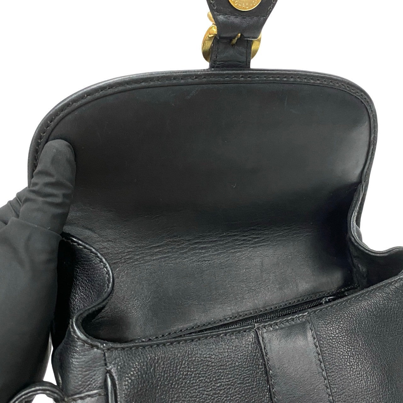 GUCCI Shoulder Bag leather black (EU)