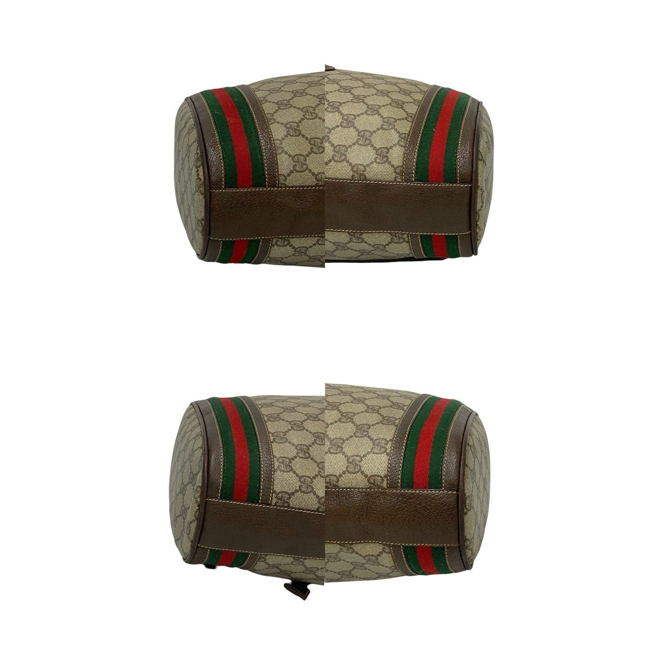 GUCCI Shoulder Bag leather Brown Sherry line