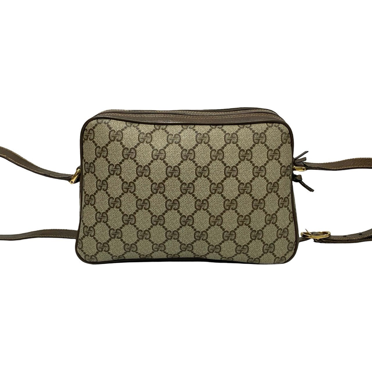 GUCCI Shoulder Bag leather Brown Sherry line