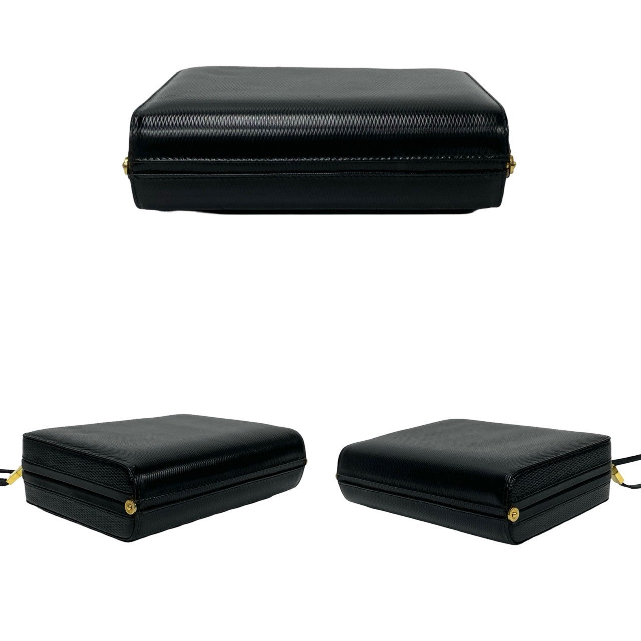 GUCCI Shoulder Bag leather black