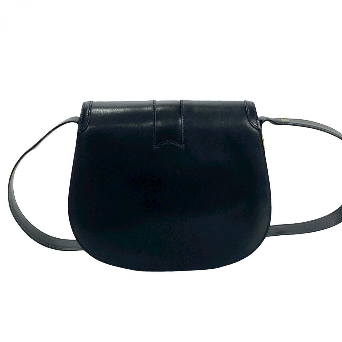 GUCCI Shoulder Bag leather Navy