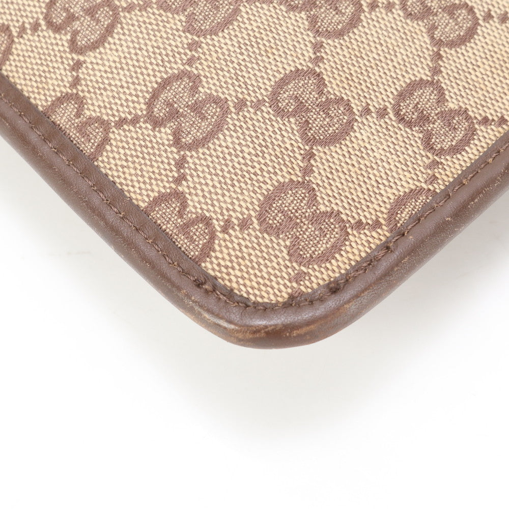 GUCCI Shoulder Bag 019 0343 GG canvas Brown GG canvas