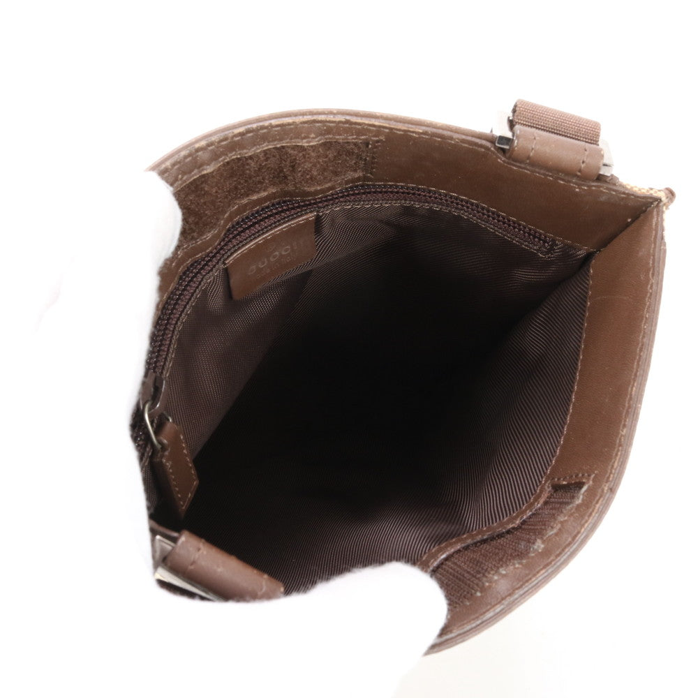 GUCCI Shoulder Bag 019 0343 GG canvas Brown GG canvas