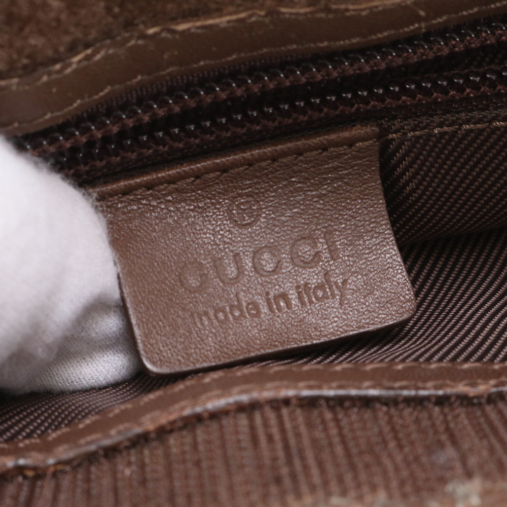 GUCCI Shoulder Bag 019 0343 GG canvas Brown GG canvas