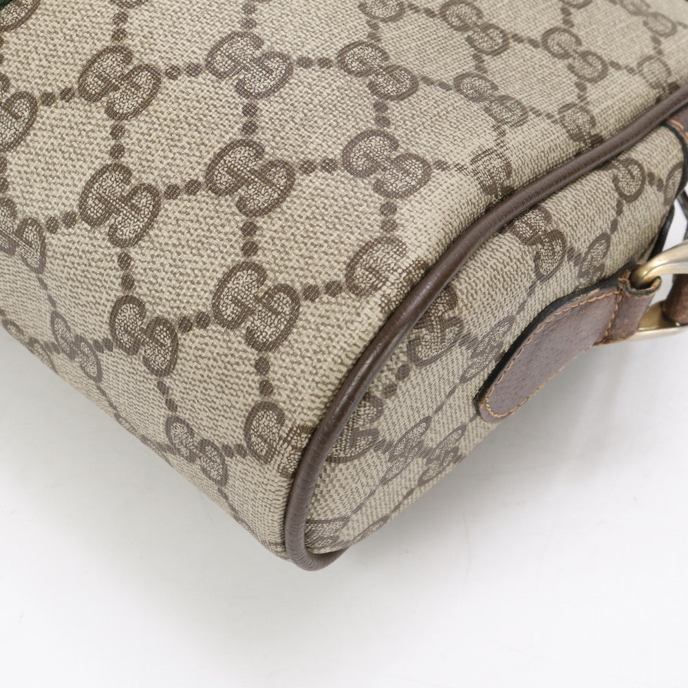 GUCCI Shoulder Bag GG Supreme Canvas Brown GG Supreme Sherry Line