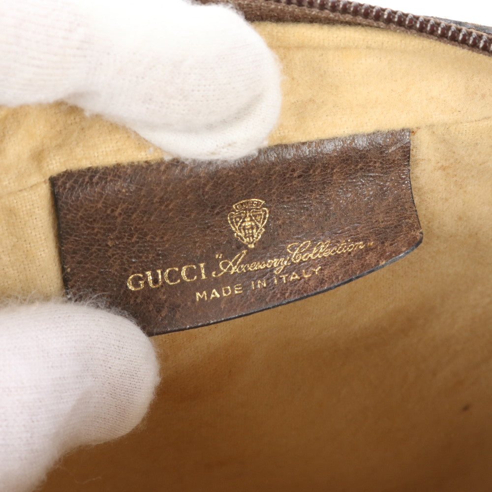 GUCCI Shoulder Bag GG Supreme Canvas Brown GG Supreme Sherry Line
