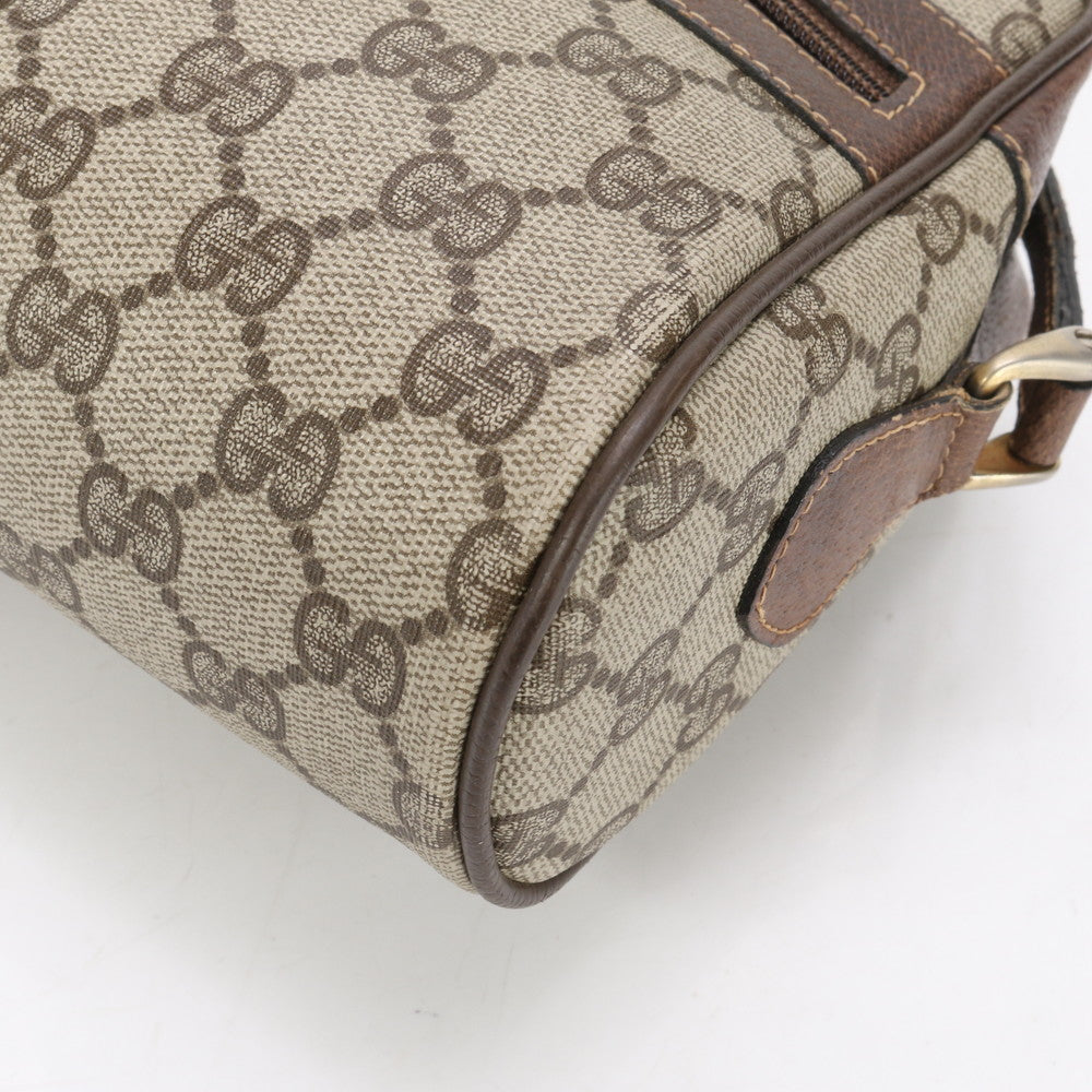 GUCCI Shoulder Bag GG Supreme Canvas Brown GG Supreme Sherry Line
