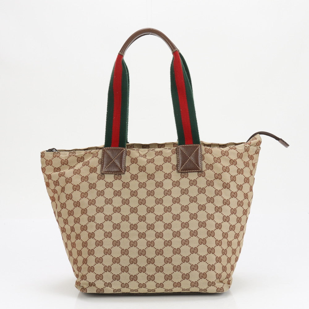GUCCI Handbag 131231 GG canvas Brown GG Canvas Shelly Line