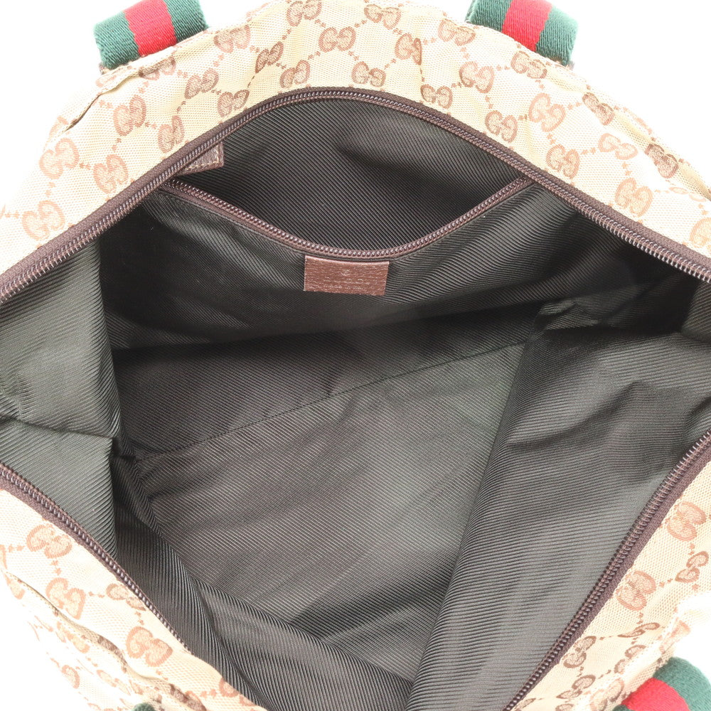 GUCCI Handbag 131231 GG canvas Brown GG Canvas Shelly Line