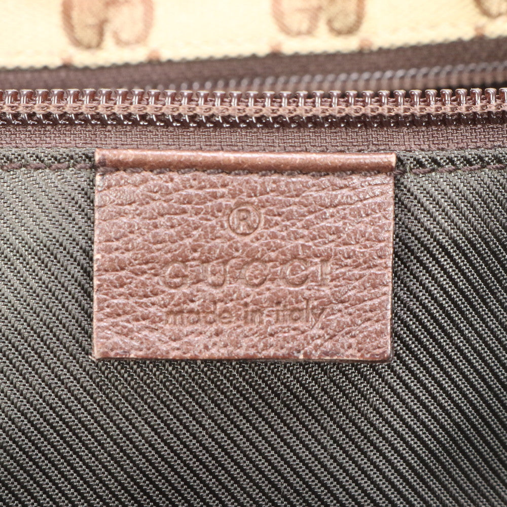 GUCCI Handbag 131231 GG canvas Brown GG Canvas Shelly Line