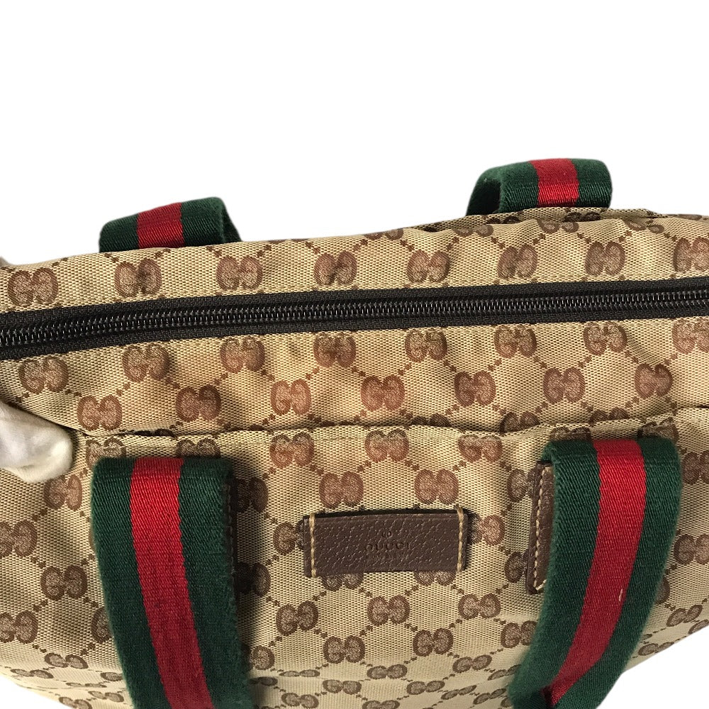 GUCCI Handbag 131231 GG canvas Brown GG Canvas Shelly Line