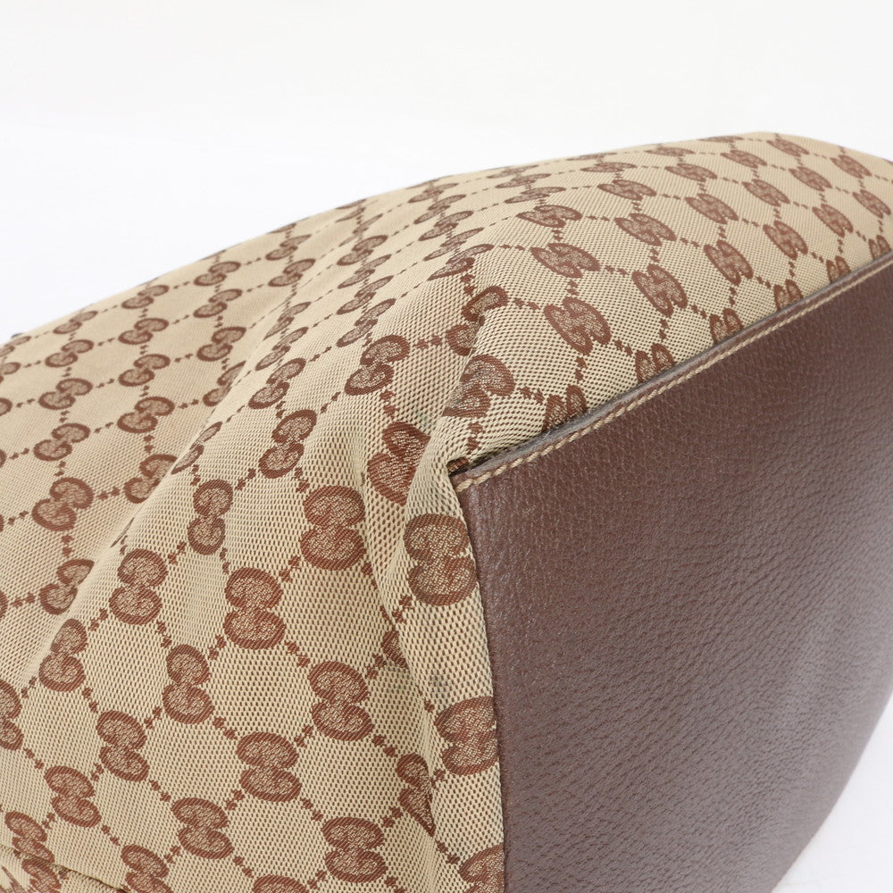 GUCCI Handbag 131231 GG canvas Brown GG Canvas Shelly Line