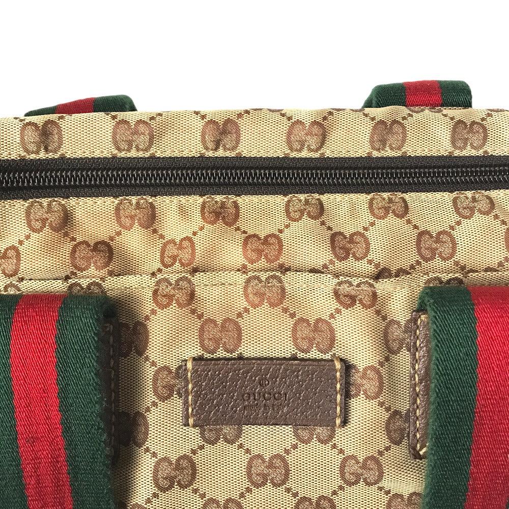 GUCCI Handbag 131231 GG canvas Brown GG Canvas Shelly Line