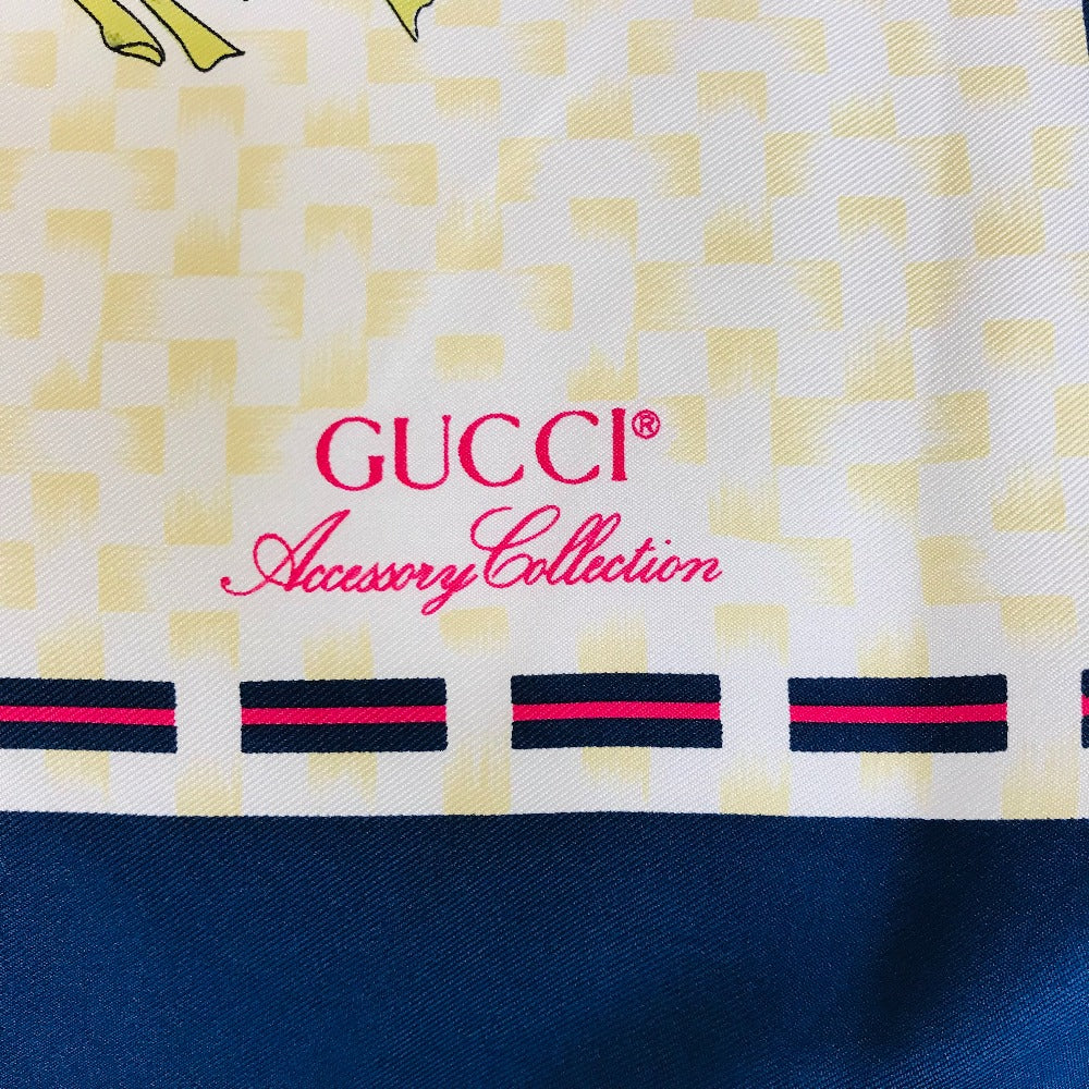 GUCCI scarf silk multicolor