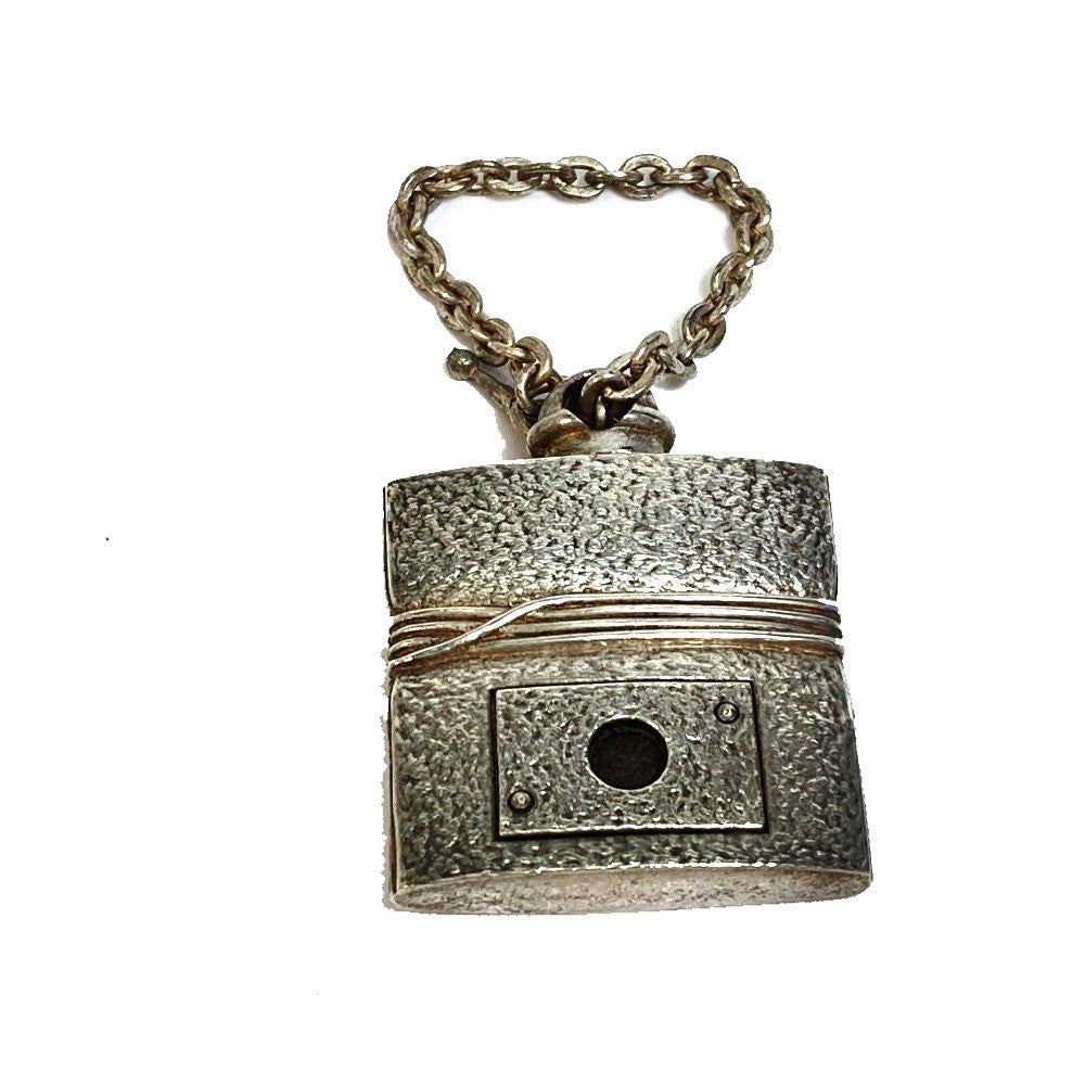 HERMES Bag charm Stainless Steel Silver Accessory Rocabal unisex(Unisex) Used