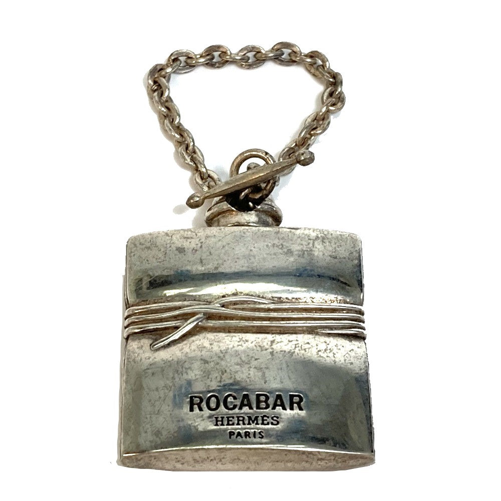 HERMES Bag charm Stainless Steel Silver Accessory Rocabal unisex(Unisex) Used