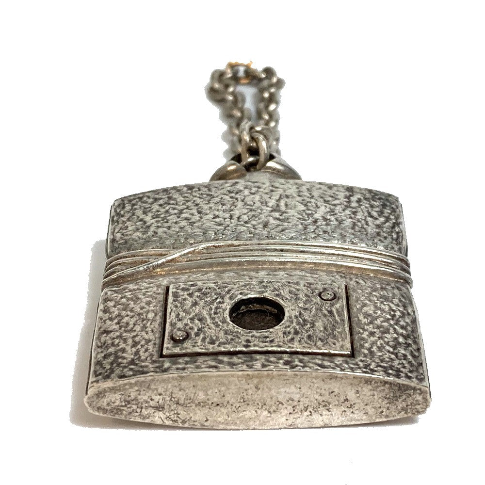 HERMES Bag charm Stainless Steel Silver Accessory Rocabal unisex(Unisex) Used