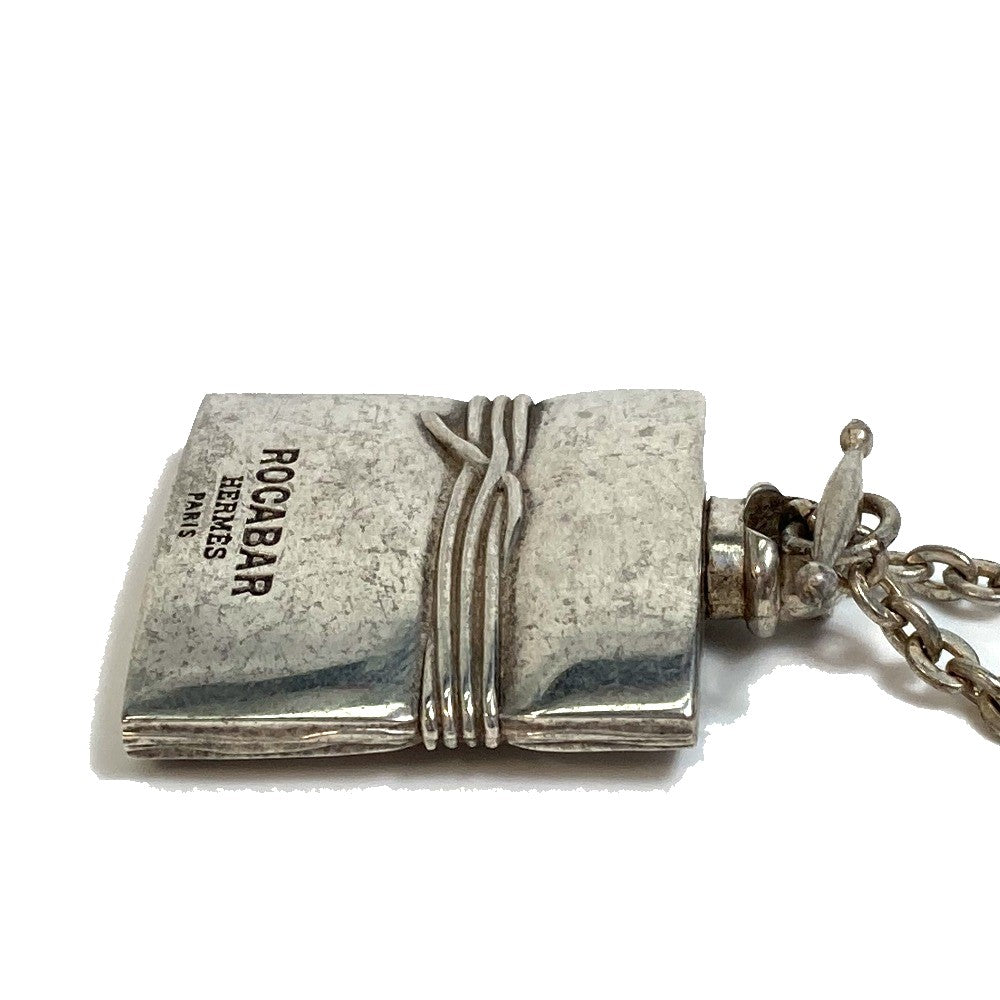 HERMES Bag charm Stainless Steel Silver Accessory Rocabal unisex(Unisex) Used
