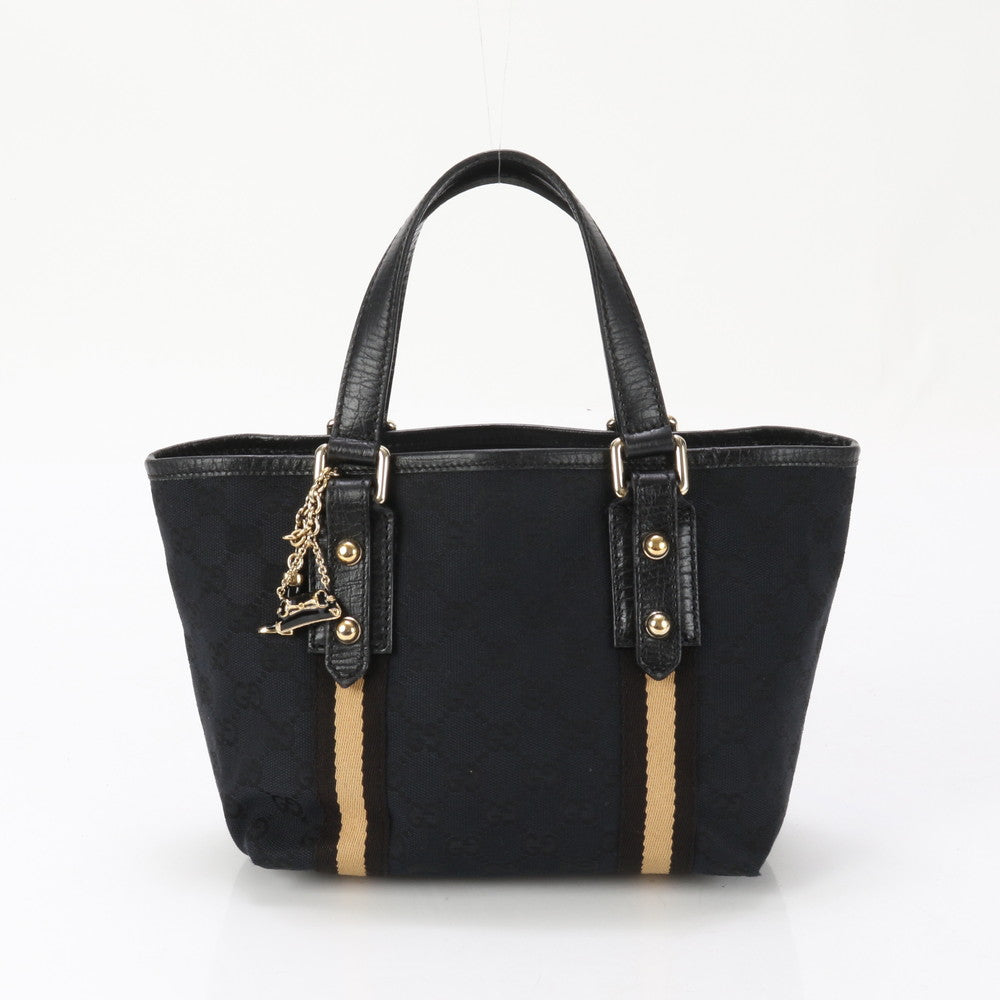 GUCCI Handbag 139261 GG canvas black GG canvas