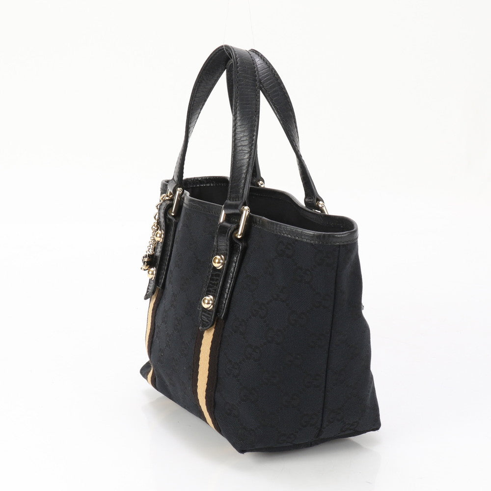 GUCCI Handbag 139261 GG canvas black GG canvas