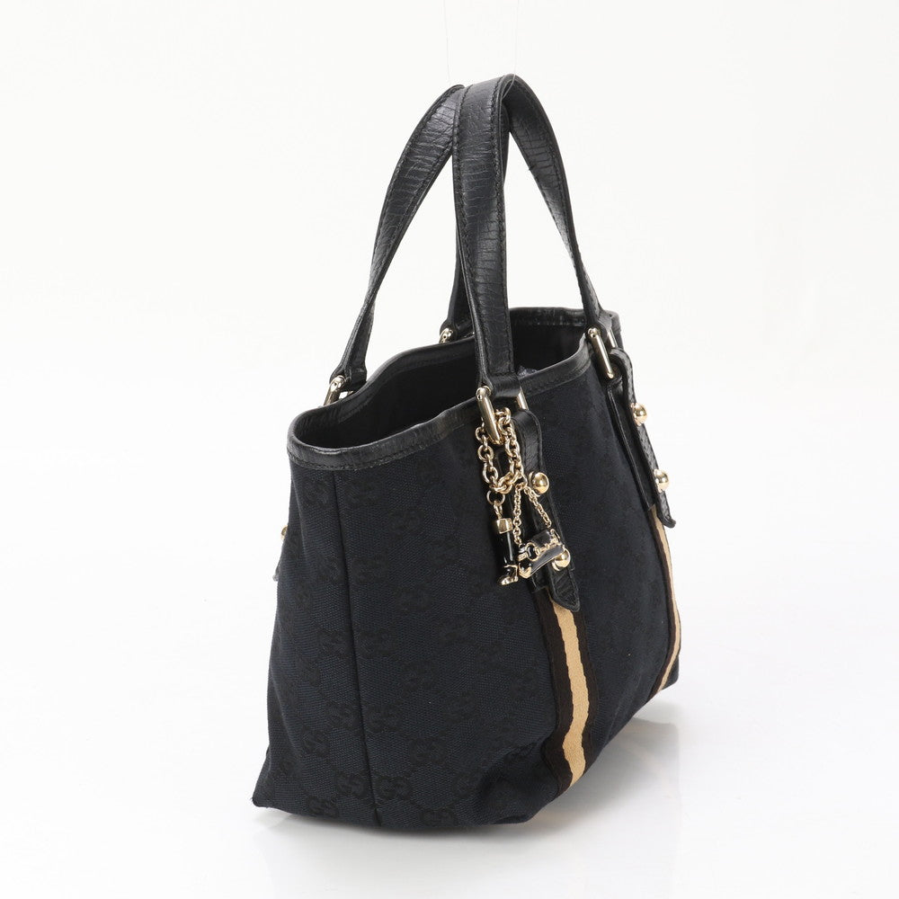GUCCI Handbag 139261 GG canvas black GG canvas