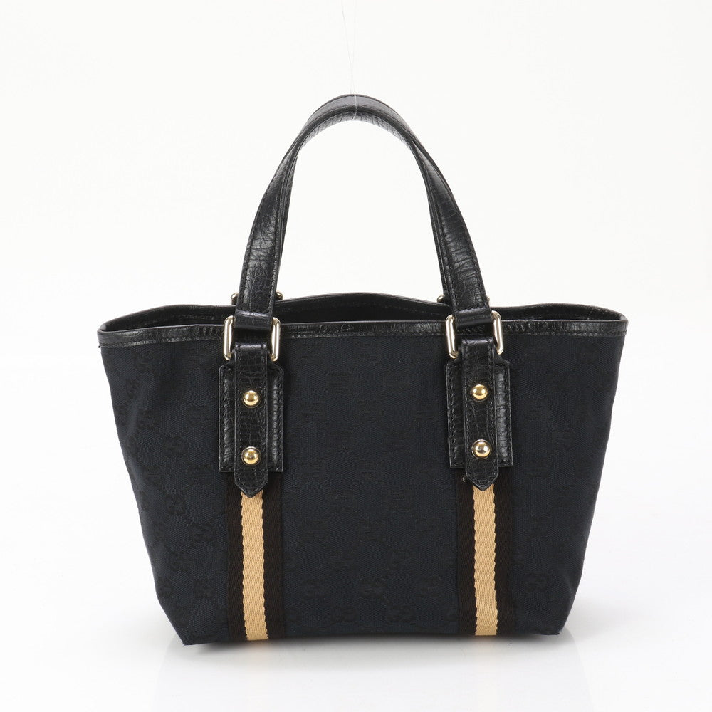GUCCI Handbag 139261 GG canvas black GG canvas